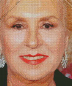 Close Up Actress Doris Roberts Diamond Painting