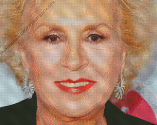 Close Up Actress Doris Roberts Diamond Painting
