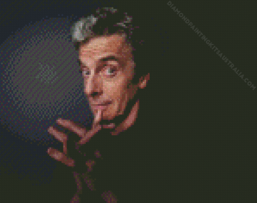 Cool Peter Capaldi Diamond Painting