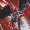 Devil Jin Kazama Game Character Diamond Painting