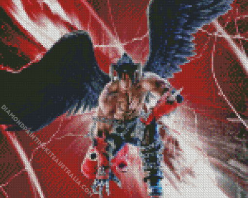 Devil Jin Kazama Game Character Diamond Painting