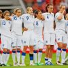 England Womens National Footballers Diamond Painting