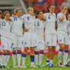 England Womens National Footballers Diamond Painting