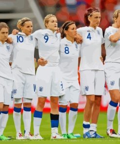 England Womens National Footballers Diamond Painting