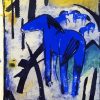 Franz Marc The Mother Mare Of The Blue Horses Diamond Painting