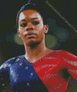 Gabby Douglas Gymnast Diamond Painting