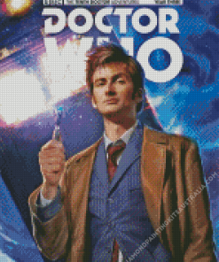 Tenth Doctor Who Poster Diamond Painting