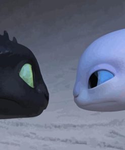 Toothless And His Girlfriend Diamond Painting