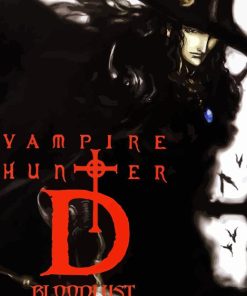 Vampire Hunter D Bloodlust Anime Poster Diamond Painting