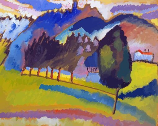 Landscape By Kandinsky Diamond Painting