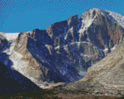 Peak Longs Colorado Mountains Diamond Painting