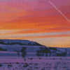 Sunset Yellowstone National Park Diamond Painting