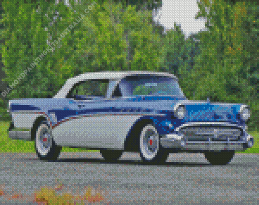 1957 Buick Car Diamond Painting