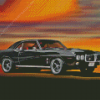 1969 Pontiac Firebird Car Diamond Painting
