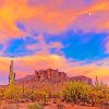 Arizona Desert Sunset Diamond Painting