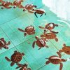 Baby Turtles In Water Diamond Painting