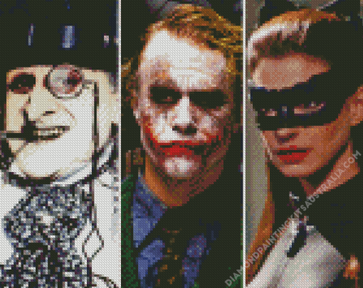 Batman Villains Diamond Painting