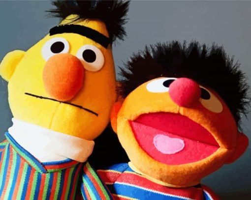 Bert And Ernie Diamond Painting