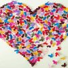 Butterflies Heart Diamond Painting