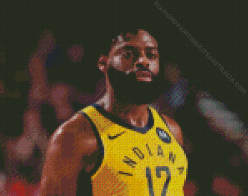 Tyreke Evans Basketballer Diamond Painting