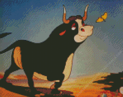 Ferdinand The Bull Diamond Painting