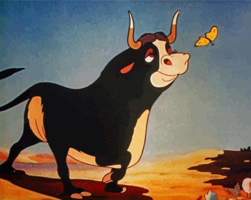 Ferdinand The Bull Diamond Painting