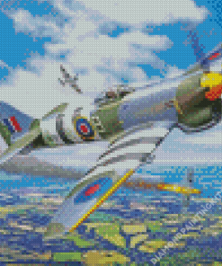 Hawker Typhoon Aircraft Diamond Painting