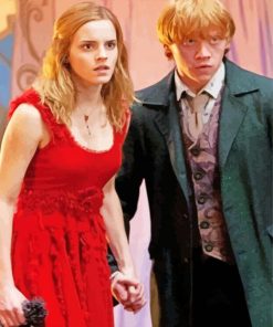 Hermione And Ron Lovers Diamond Painting