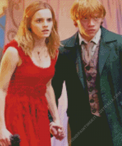 Hermione And Ron Lovers Diamond Painting