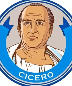 Illustration Marcus Tullius Cicero Diamond Painting