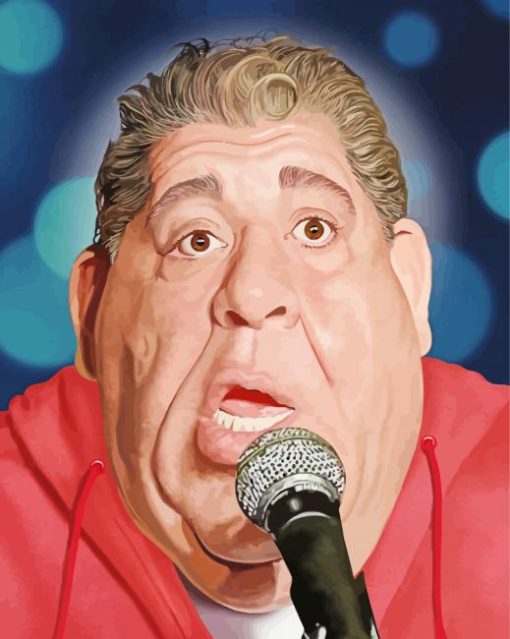 Joey Diaz Comedian Caricature Diamond Painting