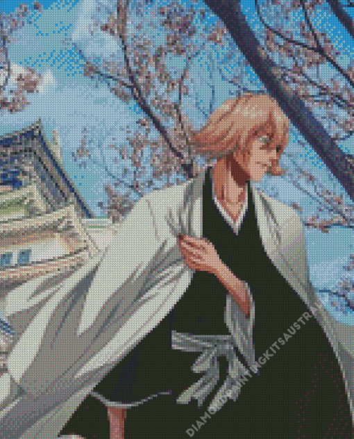 Kisuke Urahara Anime Character Diamond Painting