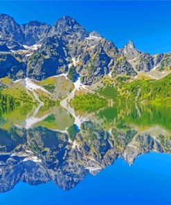 Lake Tatras Mountains Diamond Painting