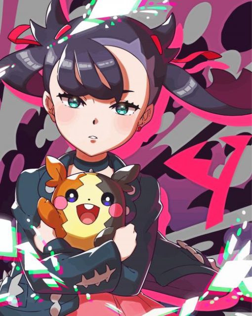 Marnie Pokemon Sword And Shield Video Game Diamond Painting