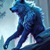 Moonlight Wolf Monster Diamond Painting