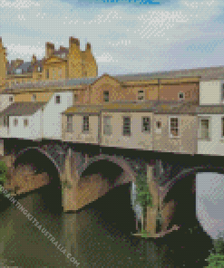 Pulteney Bridge Bath City Diamond Painting