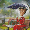 Rain In The Park Diamond Painting