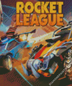Rocket League Video Game Diamond Painting