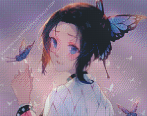 Shinobu Kimetsu No Yaiba Diamond Painting