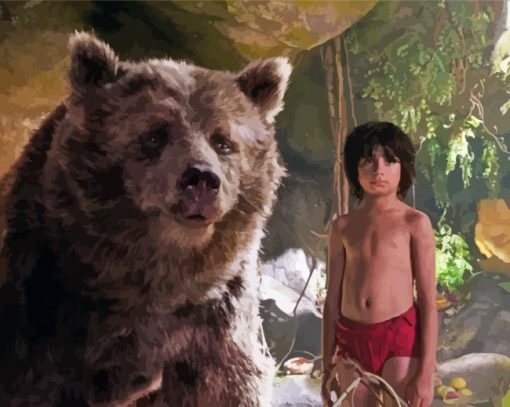 The Jungle Book Characters Diamond Painting