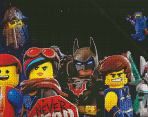 The LEGO Batman Movie Characters Diamond Painting