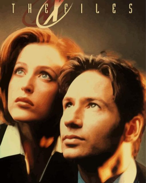 The X Files Movie Poster Diamond Painting