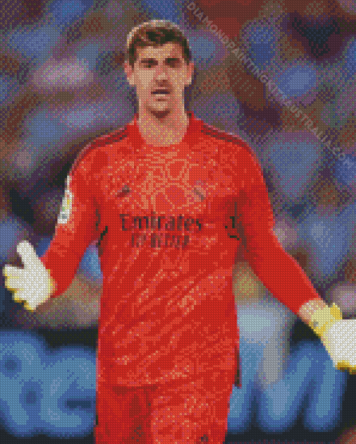 Thibaut Courtois Diamond Painting