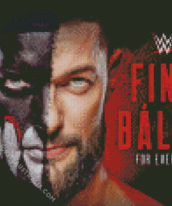 WWE Finn Balor Diamond Painting