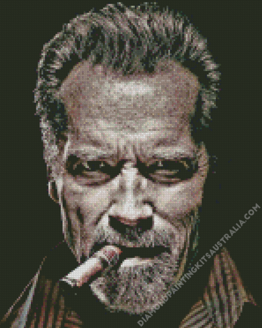 Arnold Schwarzenegger Diamond Painting