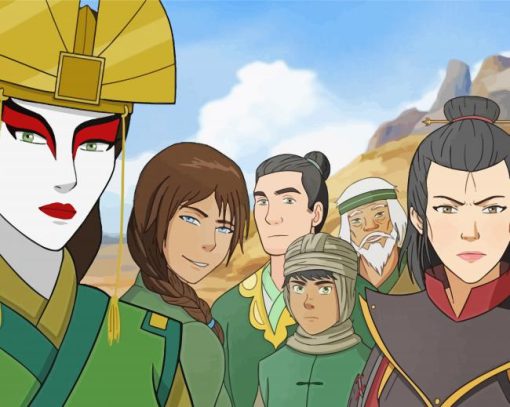 Avatar Rise Of Kyoshi Diamond Painting