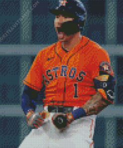 Baseball Houston Astros Player Diamond Painting