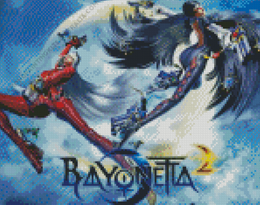 Bayonetta Game Poster Diamond Painting