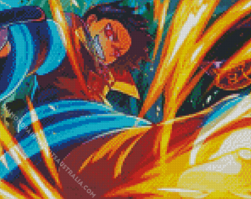 Benimaru Anime Art Diamond Painting