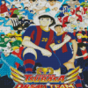 Captain Tsubasa Poster Diamond Painting